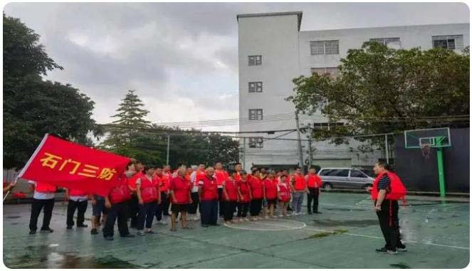 全力防汛备汛！白云石门举行防汛转移应急演练